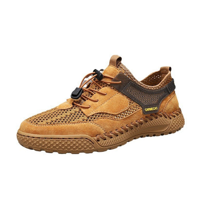 Hand-stitched All-match Breathable Comfortable Genuine