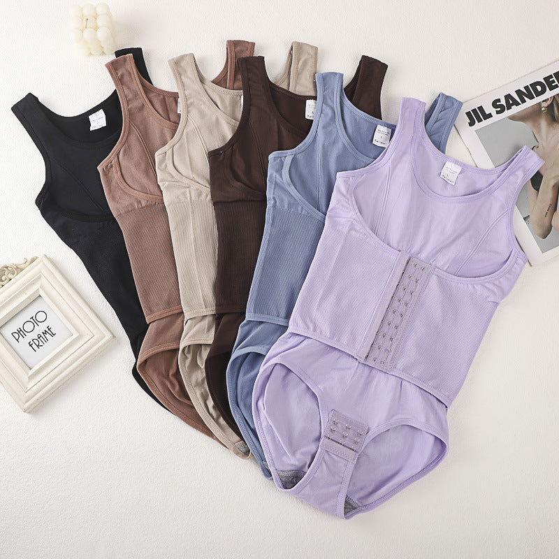 Women's Body Shaping Clothes Waist Slimming And Belly Contracting Hip Lifting Large Size