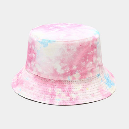 Summer Outdoor Tie-dyed Double-sided Sun Protection Hat