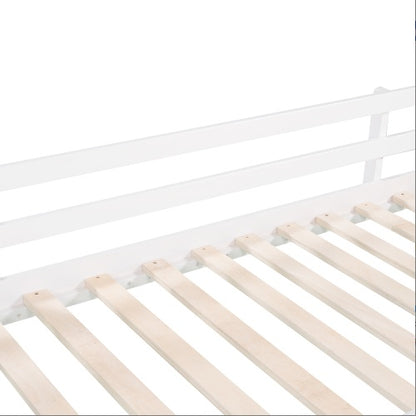 Double Layered Loft Bed With Slide