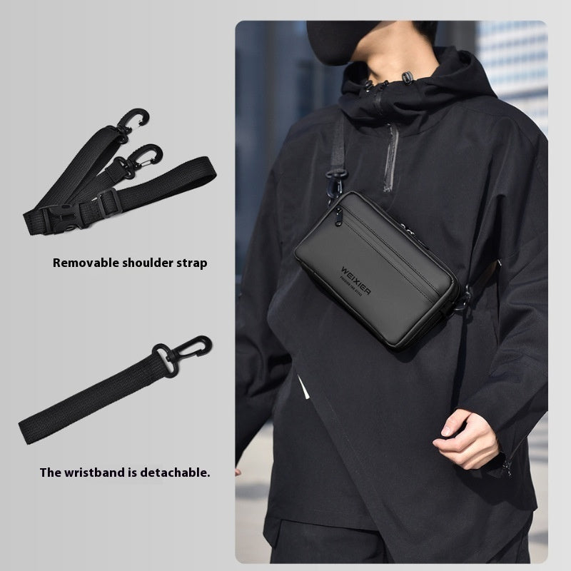 Simple Men's Outdoor Fashion Casual Messenger Bag