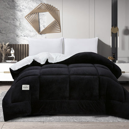 Winter Lambskin Double-sided Velvet Thickened Thermal Quilt