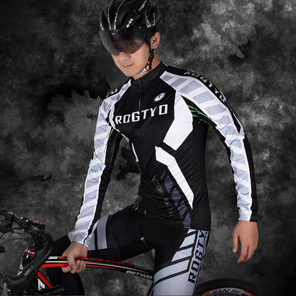 Men's And Women's Fashion Bicycle Long-sleeved Jersey Suit