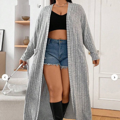 Solid Color Off Shoulder Long Sleeved Ribbed Casual