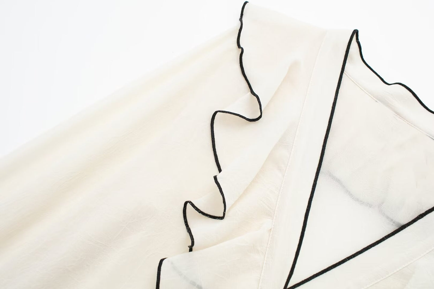 Women's Fashion Casual Contrast Color Top