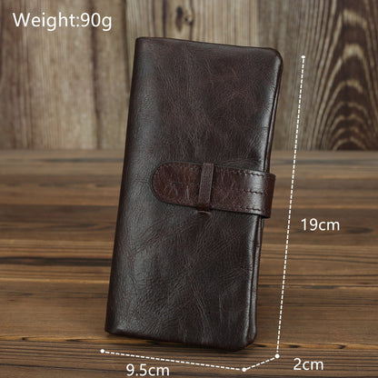 Genuine Leather Multi-card-slot Women's Wallet