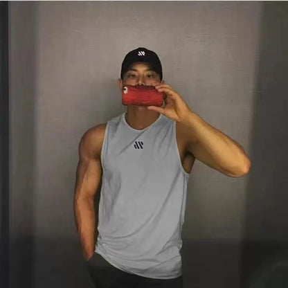 Muscle Brothers Summer Sleeveless Quick-drying Vest Men