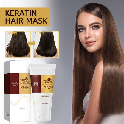 Keratin Hair Mask Repairing Liquid