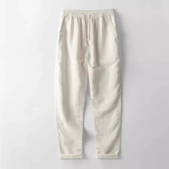 Men's Casual Loose Short Sleeve Shirt Casual Pants Suit