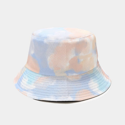 Summer Outdoor Tie-dyed Double-sided Sun Protection Hat