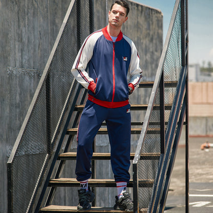 Two-piece Retro Design Cartoon Badge Cardigan