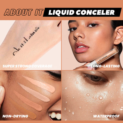 10 Colors Liquid Concealer Brightening Skin Color Waterproof