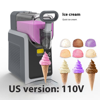 Ice Cream Machine Commercial Ice Cream Melting Snow