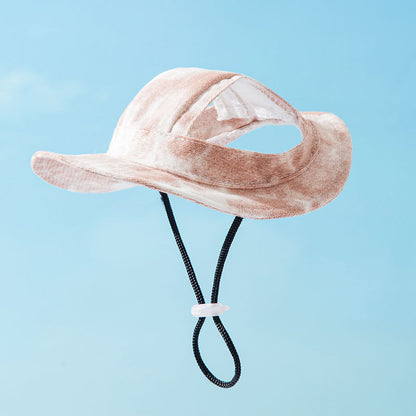 Pet Hat Cute Leaking Ears Anti-fall Off
