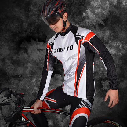 Men's And Women's Fashion Bicycle Long-sleeved Jersey Suit