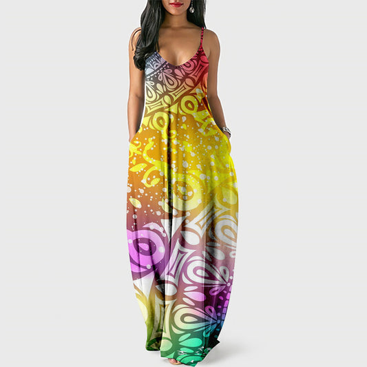 Women's Summer Cool Suspender Dress