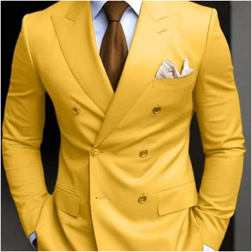 Men's Printed Suit Jacket Fashion Casual