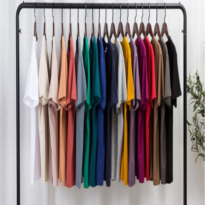 Summer Men's Casual Loose Round-neck Shirt Pass