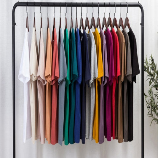 Summer Men's Casual Loose Round-neck Shirt Pass