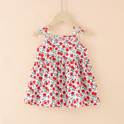 Children's Ins Style Princess Suspender Dress
