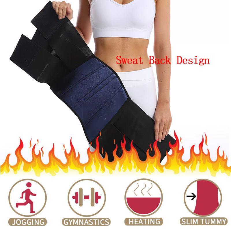 Ladies Waist Training Elastic Wrap Abdominal Belt