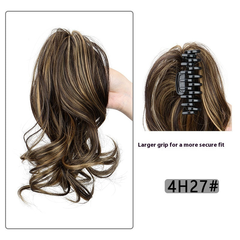 High Cranium Can Tie Ponytail Hairpin Back Head Shark Clip Ponytail Braid