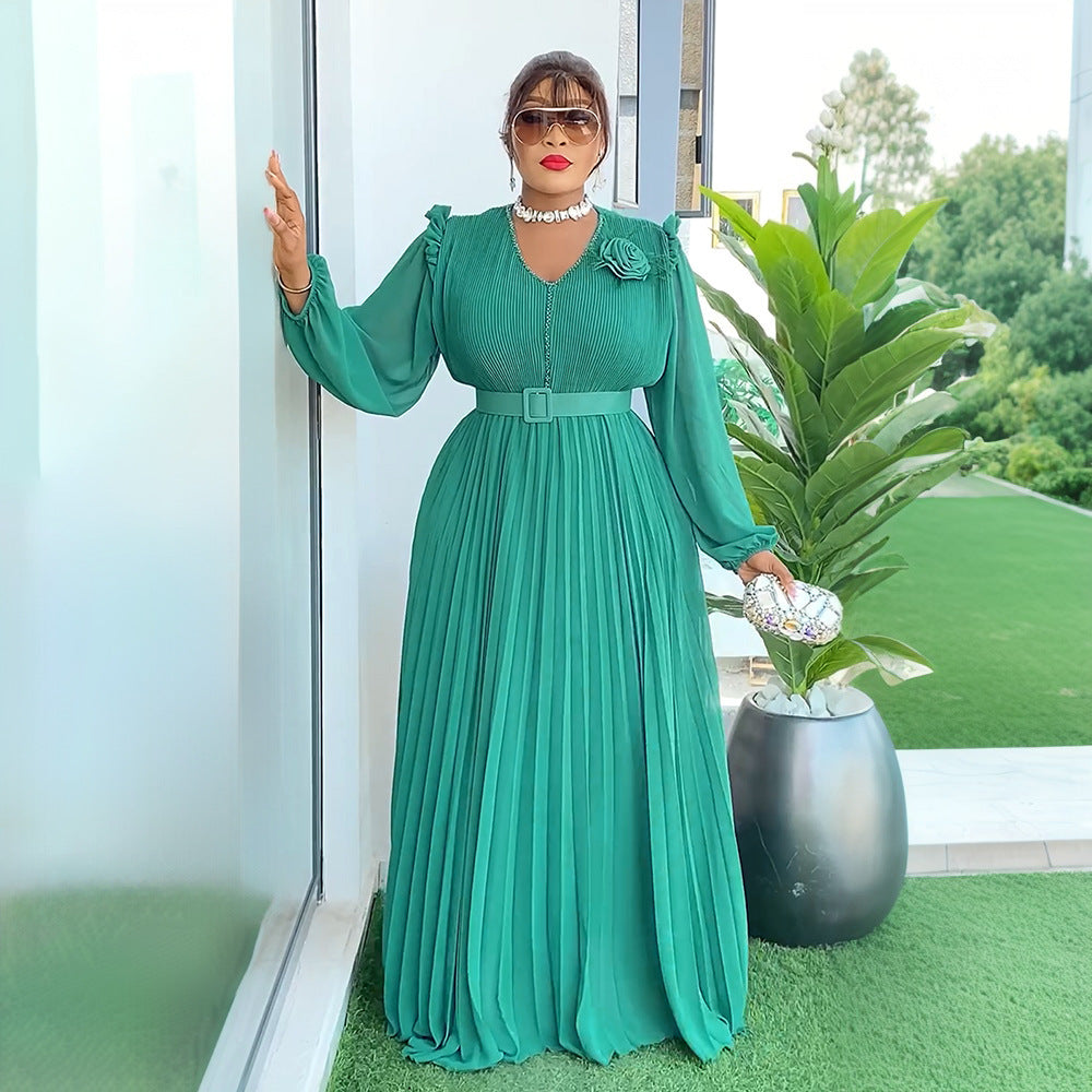 Fashion Personality New Beaded Women's Clothing Dress