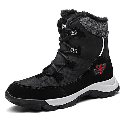 Snow Boots Non-slip Plus Velvet Warm High-top Cotton Shoes