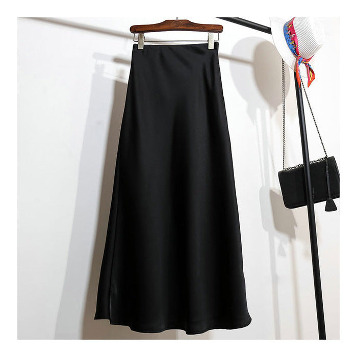 Fashion Personalized Satin Acetate Skirt For Women