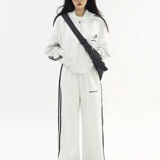 American Fashion Fried Street Sports Suit