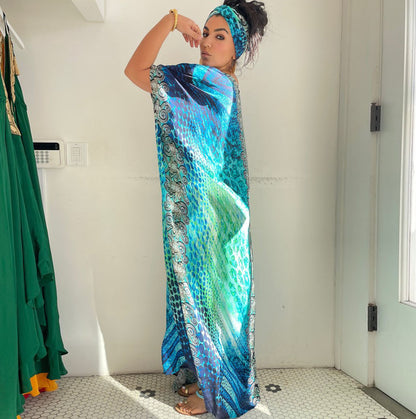 Women's Beach Vacation Loose Robe Sun Protection Blouse Smock