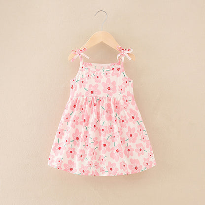 Children's Ins Style Princess Suspender Dress