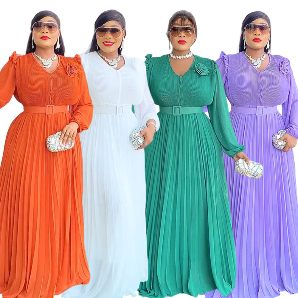 Fashion Personality New Beaded Women's Clothing Dress