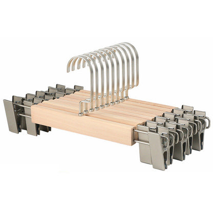 Non-marking Wooden Non-slip Hanger For Supporting Clothes