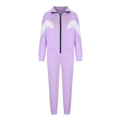 Women's Fashion Casual Long Sleeve Sports Suit