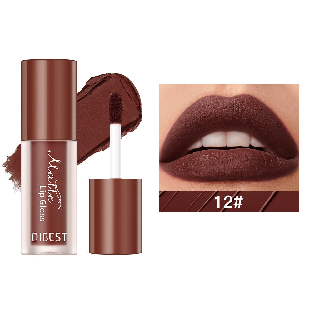 Matte Finish No Stain On Cup Lip Lacquer Waterproof