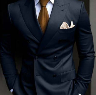 Men's Printed Suit Jacket Fashion Casual