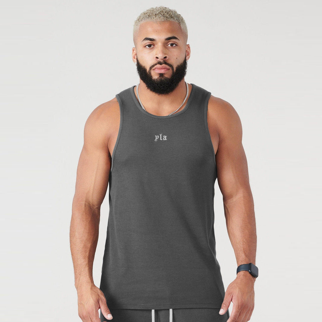 Summer Knitted Fitness Sports Casual Slim Vest
