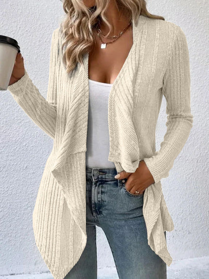 Cardigan Long Sleeve Sweater Casual Women's Clothing