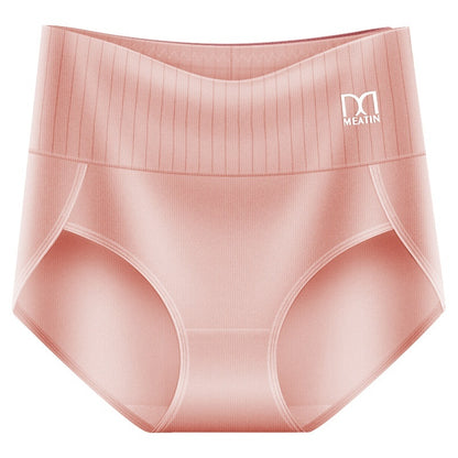 Silk Crotch Cotton Underwear Loose Trousers High Slit Women