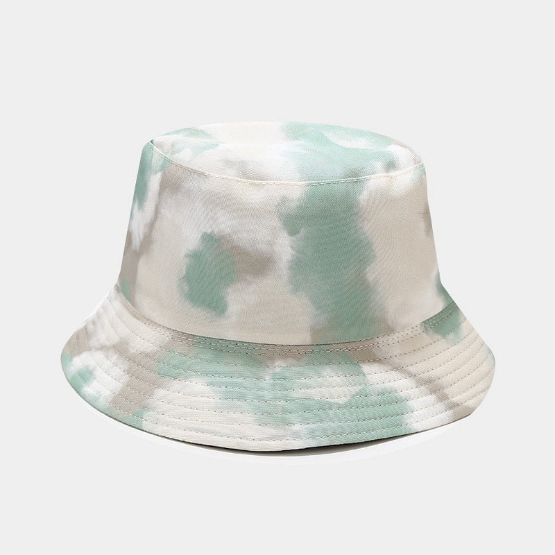 Summer Outdoor Tie-dyed Double-sided Sun Protection Hat