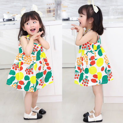 Children's Ins Style Princess Suspender Dress