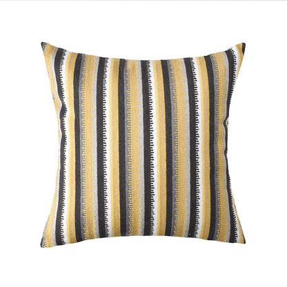 Geometric Abstract Lumbar Cushion Cover Modern Simplicity