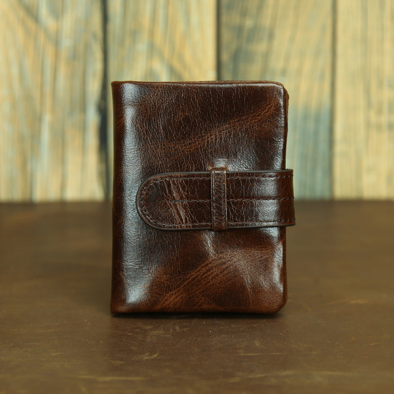 Genuine Leather Multi-card-slot Women's Wallet
