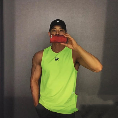 Muscle Brothers Summer Sleeveless Quick-drying Vest Men