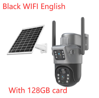Solar Surveillance Camera Mobile Phone Remote HD Night Vision
