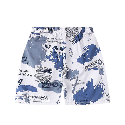 Children's New Summer Printed Shorts Lightweight Breathable