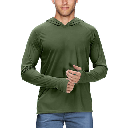 UV Protection Hooded Slim Fit Sun Protection Clothing Fishing Suits UPF50