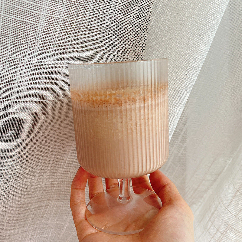 European Style Ice Cream Cup Short Glass