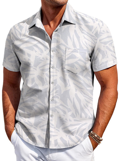 Men's Versatile Trendy Hawaiian Short Sleeve Shirt